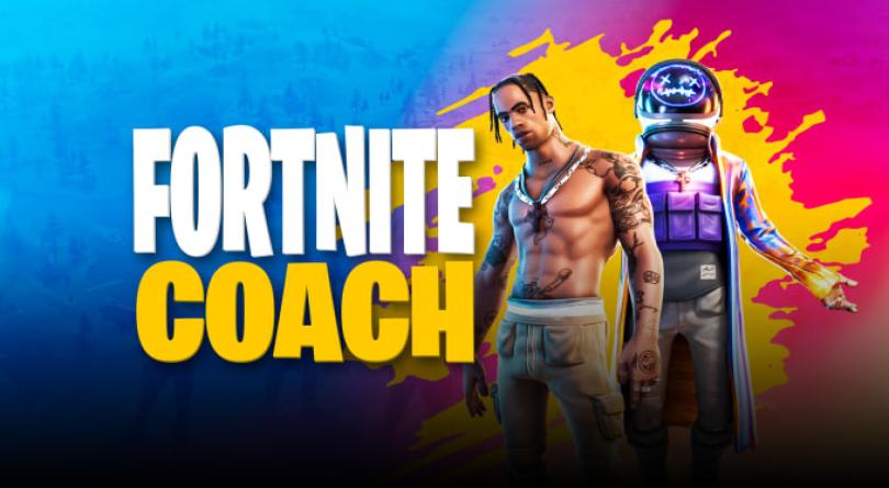 سأكون مدربك المحترف في لعبة فورتنايت