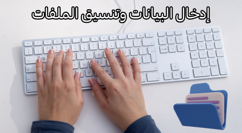 إدخال البيانات وتنسيق الملفات