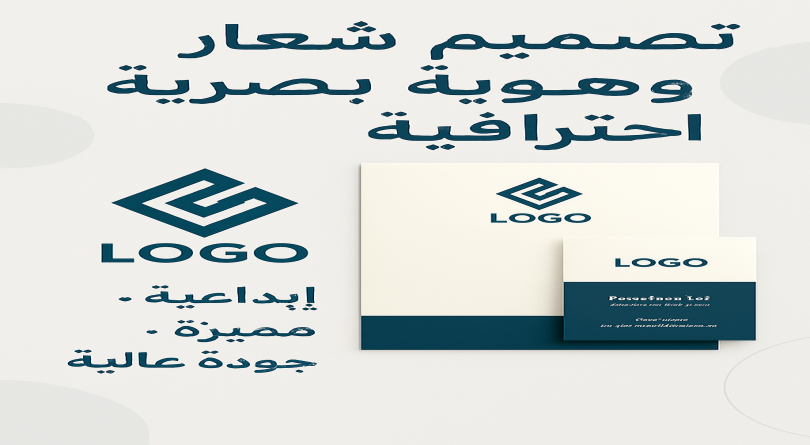 تصميم شعارات وهوية بصرية احترافية