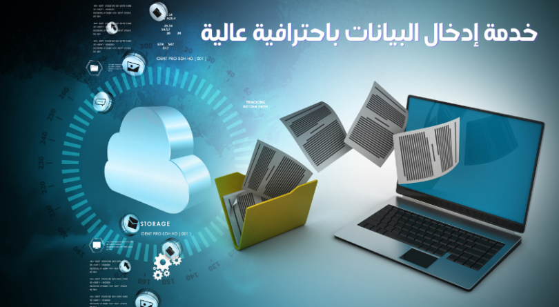 خدمة إدخال البيانات باحترافية عالية