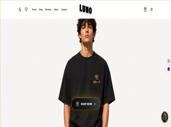 تصميم وتطوير متجر إلكتروني احترافي – LUNO Store