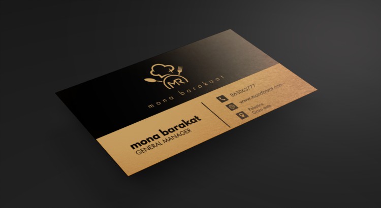 تصميم بطاقات أعمال احترافية وراقية Business Card