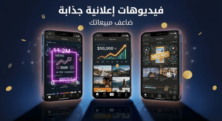 تصميم فيديوهات إعلانية جذابة بجودة عالية للسوشيال ميديا