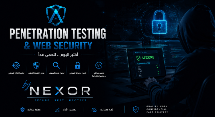 مختص باختبار اختراق المواقع واكتشاف الثغرات وتأمينها، مع خبرة في تطوير المواقع والمتاجر