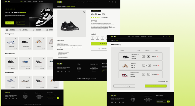 تصميم واجهة مستخدم UI/UX عصرية واحترافية لتطبيق أو موقع